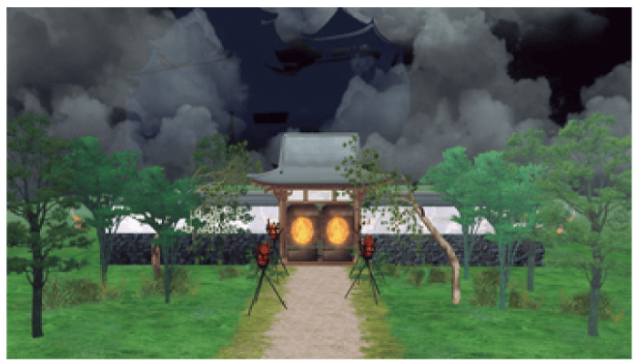 C-38. Japanese Castle Gate