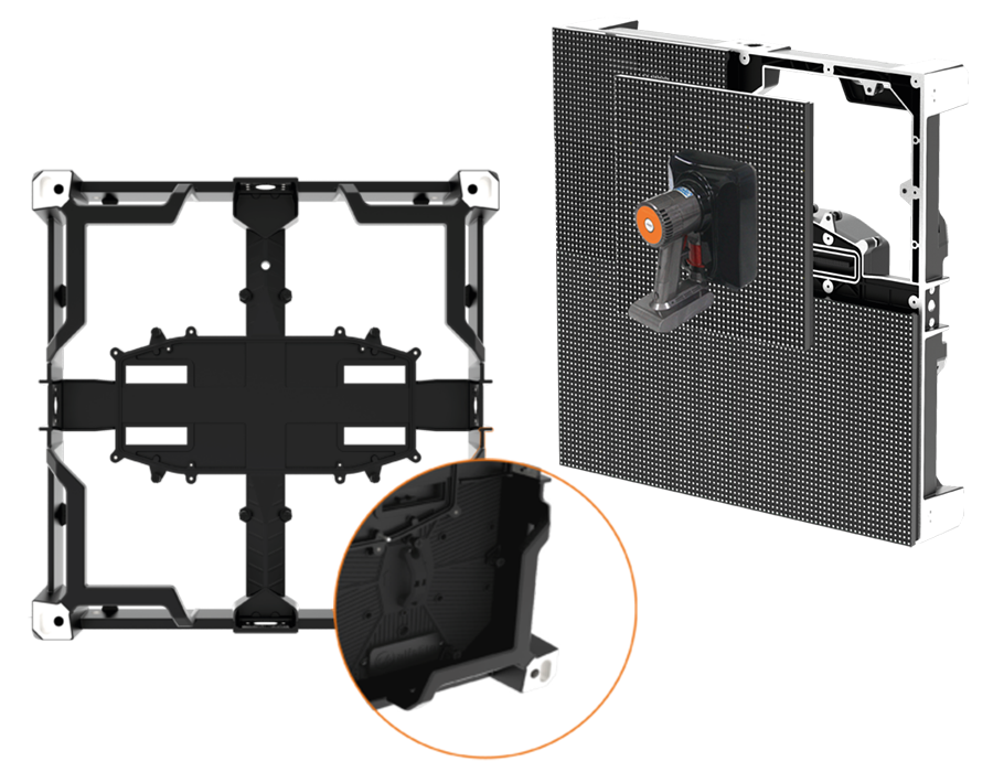 簡単で素早いメンテナンス