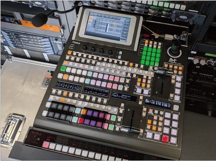 車内に搭載されたHVS-490