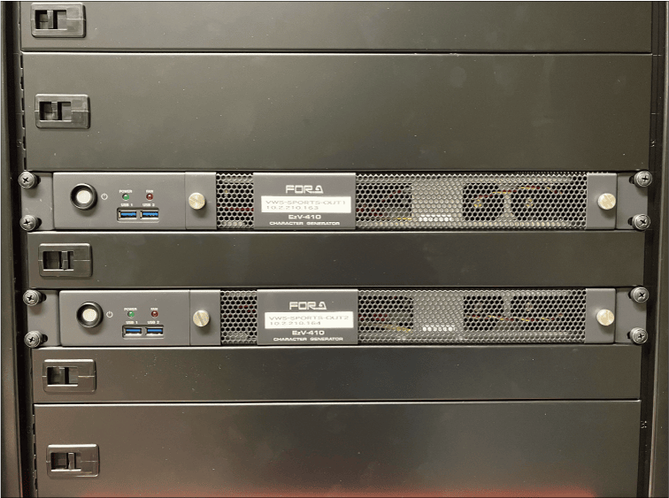 可搬用テロップ送出機